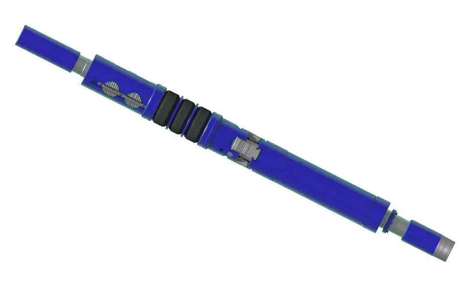 HYDRAULIC-SET DUAL-STRING PRODUCTION PACKER